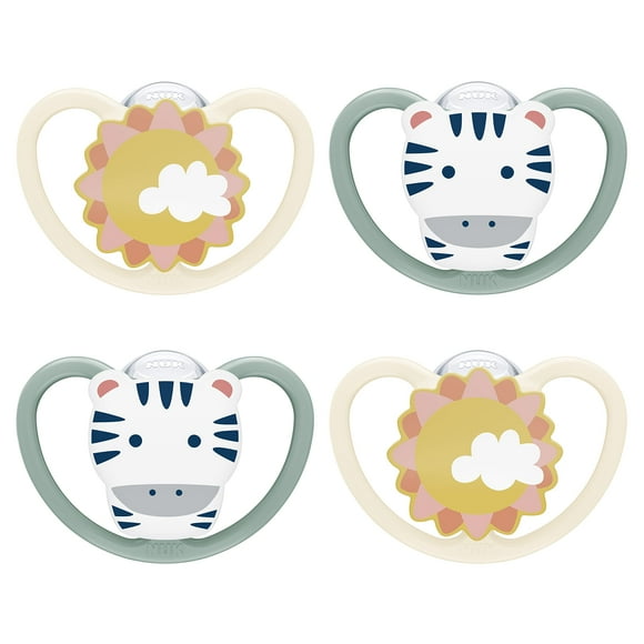 Chupete Ortodóntico NUK Space Sin BPA para Recién Nacidos