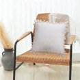 thumbnail image 6 of Zmeidao Throw Pillow with Tassels, Soft Solid Decorative Throw Pillow for Couch Bedroom Car Living room Bedroom Home Decor, 17.71x17.71in, 6 of 6