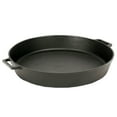 thumbnail image 2 of Bayou Classic Seasoned 20" Even Heat Cast Iron Cooking Cookware Skillet Pan, 2 of 12