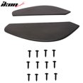 thumbnail image 3 of Ikon Motorsports Compatible with Universal Under Front Bumper Lip Spoiler Splitter + Rear 2 Piece Apron Diffuser, 3 of 5