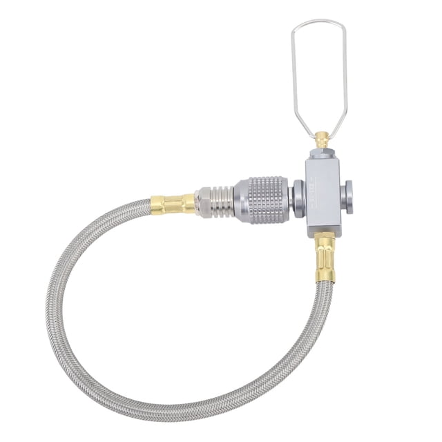 Adaptador de tubo extensible de repuesto para estufa de Camping, accesorios de extensión de manguera de Gas extendida, manguera de extensión de válvula