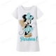 thumbnail image 2 of Disney Mini niños verano bebé niña ropa bebé Mini estampado suave vestido suelto adecuado para niños de 2, 3, 4, 5, 6, 76T Gao Jinjia LED, 2 of 2