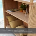 thumbnail image 3 of Grand Patio Backless Natural Look Outdoor Bar "- Set of 3", 3 of 8