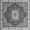 thumbnail image 1 of Ahgly Company Indoor Square Abstract Gray Modern Area Rugs, 4' Square, 1 of 4