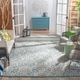 thumbnail image 2 of SAFAVIEH Courtyard Zenji Floral Indoor/Outdoor Area Rug, Grey/Blue, 8' x 10', 2 of 8