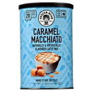Frozen Bean Caramel Macchiato Deluxe Frappe Coffee Mix, 21 Ounce