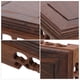 thumbnail image 4 of 2 bases de madera para macetas, soportes de exhibición de madera orientales, base para tetera, jarrón y bonsái., 4 of 8