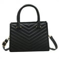 thumbnail image 1 of MesaSe  Crossbody Bag High Capacity Embroidery Thread Daily Collocation Faux Leather Female Top Handle Handbag Women Accessory, 1 of 10