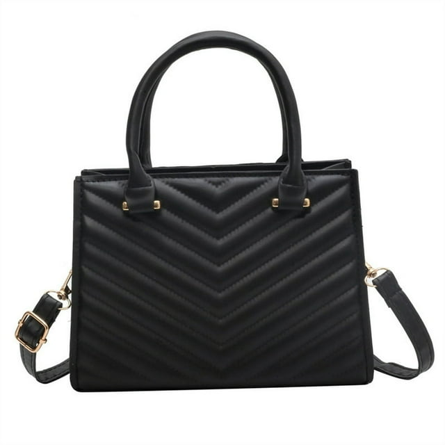 MesaSe Sac Bandoulière Grande Capacité Broderie Fil Collocation Quotidienne Similicuir Femme Sac à Main à Poignée Supérieure Accessoire pour Femme