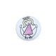 thumbnail image 1 of Tiradores de cajón de estilo nórdico, tiradores de muebles, pomos circulares modernos para habitación de niños, accesorios para armario y Herramientas y ferretería Chica saltando la cuerda rosa Riwesomey TO012045-01, 1 of 6