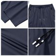 thumbnail image 5 of Adult Nylon Open-Bottom Sweatpants with Pockets and Drawstring Waistband, 5 of 6