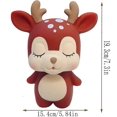 thumbnail image 2 of Deer Money Box, Pig Money Box With Deer Money Box, Brown Deer Money Box, For Birthday Gift For A Bea, 2 of 5