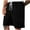Black, variant on Plebaso Casual Shorts Mens Drawstring Loose Summer Shorts Loose Vacation Lounge Beach Shorts for Men