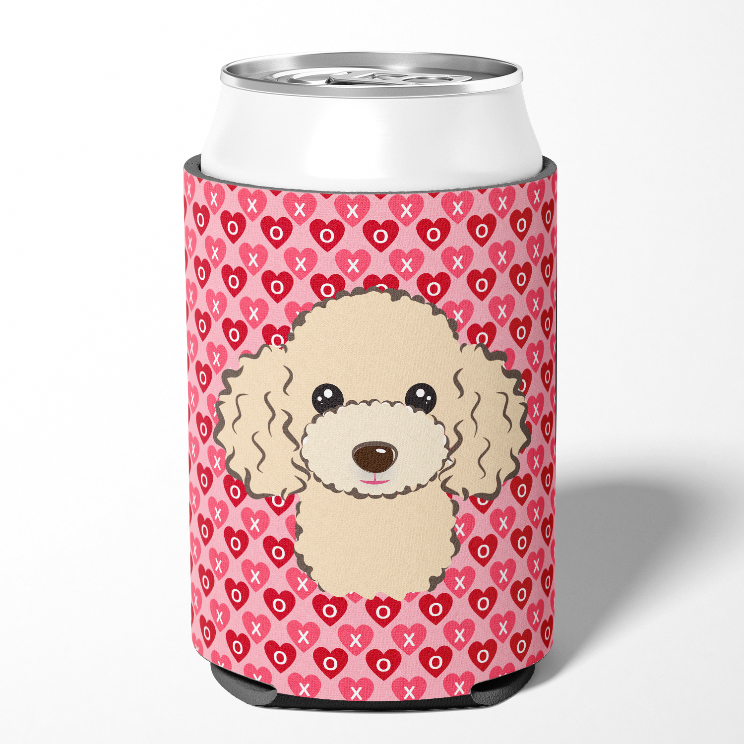 Buff Poodle Can or Bottle Hugger