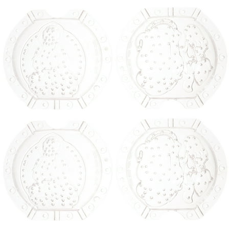 

2pcs Fruit Shaping Molds Vegetable Diy Molds Plastic Reusable Plants Fruit Molds