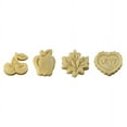 thumbnail image 5 of Mrs. Anderson's Baking Pie Crust Cookie Cutters, Set of 4, Spring-Action Embossing Cutters For Pie Crusts, Cookies, And Pastry Dough, 5 of 6