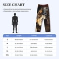 thumbnail image 3 of Mens Pajama Pants, Flower Crown Dog Soft Sleep & Lounge Pants for Men, Cuteness Casual PJ Bottoms Pants with Pockets, 3 of 7