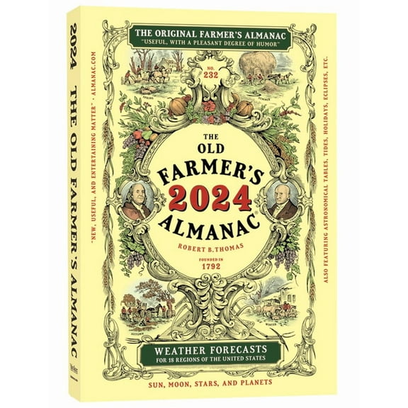 The 2024 Old Farmer's Almanac Trade Edition (Paperback)