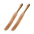 thumbnail image 2 of Espátula para filetes planos, batidor de madera, herramienta para raspar huevos y fermentar levadura. B, 2 of 9