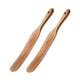thumbnail image 2 of Espátula de madera plana, batidor de masa, utensilio de cocina, espátula de madera, huevo de madera de cocina B, 2 of 9
