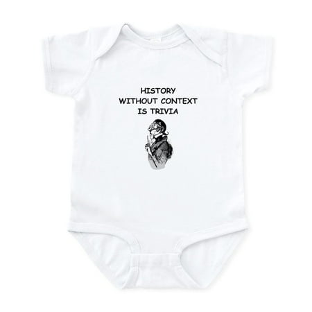 

CafePress - History Body Suit - Baby Light Bodysuit Size Newborn - 24 Months
