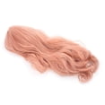 thumbnail image 2 of Peluca rosa de pelo largo para mujer, peluca ondulada rizada de moda, pelo falso Natural para fiesta, Cosplay, 2 of 5