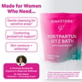 thumbnail image 3 of Pink Stork Postpartum Soak with Pure Therapeutic Magnesium for Relaxing Relief, Perineal Recovery, Unscented, 1 lb, 3 of 8