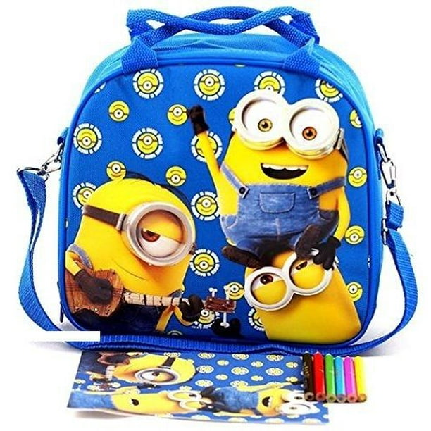 Licensed Despicable Me Minions Insulated Kids Lunch box Bag Food