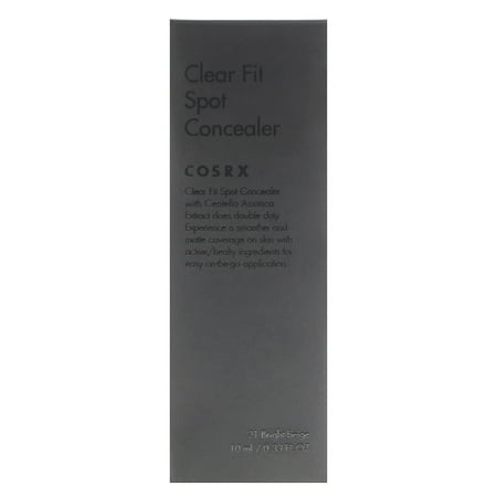 Cosrx  Clear Fit Spot Concealer  21 Bright Beige  0 33 fl oz  10