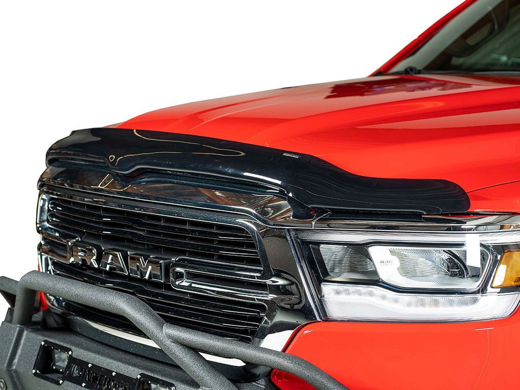Smoked Acrylic Hood Bug Shield For 2010-2024 Toyota 4Runner – 3M Tape-On, No Drilling, Flush Mount
