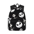 thumbnail image 1 of Goofa The Nightmare Before Christmas Pattern Casual Backpack – School Backpack Lightweight & Ergonomic Design, Water-Resistant, Spacious & Comfortable, Travel, 1 of 6