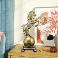 thumbnail image 3 of Horse Statue Collectible Animal Sculpture for Centerpiece Bookshelf Entrance, 3 of 5