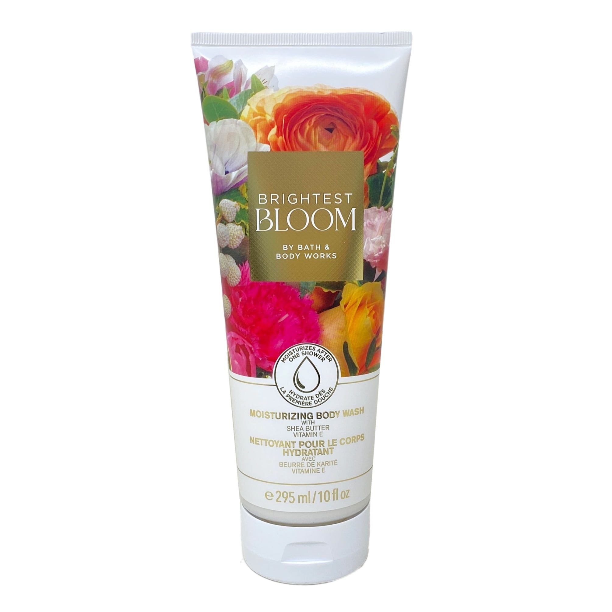 Bath & Body Works Brightest Bloom Ultimate Hydration Body Cream, Moisturizing Body Wash and Diamond Shimmer Mist with a Creamy Rose Bar Soap