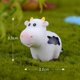 thumbnail image 5 of Black and White6 figuras en miniatura de animales de vaca lindos, adornos para cupcakes y pasteles de vaca, paisaje de musgo de vaca en miniatura, adorno artesanal para terrario, j, 5 of 5