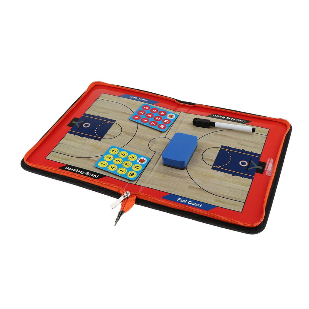 Basketball  Strategy Training Clipboards With Fold Size: 28.2x20cm/Unfold Size: 42x28.2cm