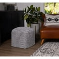 thumbnail image 3 of BIRDROCK HOME Buds Pouf Foot Stool Ottoman, 3 of 4