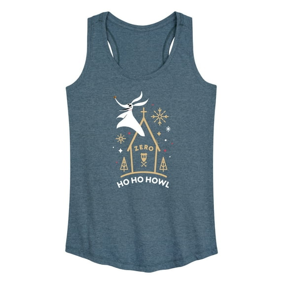 The Nightmare Before Christmas - Ho Ho Howl - Women's Racerback Tank Top