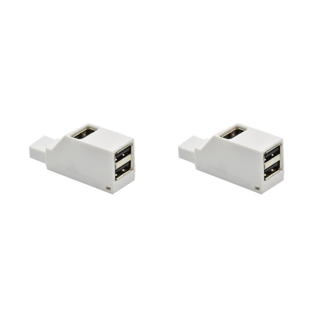 Sidaley Nuevo portátil Universal Mini 3 puertos USB 2,0/3,0 Hub Laptop PC alta velocidad de transmisión de datos adaptador divisor USB Type2 NO2
