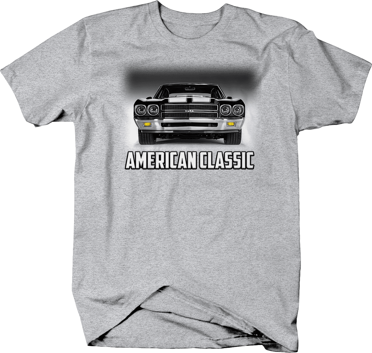 American Muscle Car Chevelle Hotrod Racing T-Shirt for Men Small ...