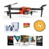 Autel Robotics EVO II Drone - Bundle With 64GB MicroSDXC Card, FS Labs 36" Collapsible Foldable Landing Pad, Software Package, Cleaning Kit