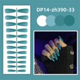 thumbnail image 1 of CAIROYAR Uñas postizas cuadradas largas y brillantes, elegantes, 24 unidades, н√ U9V7, 1 of 7