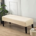 thumbnail image 3 of veasfak Housse de Banc en Polyester Amovible Protection Complète Installation Facile Beige, 3 of 9