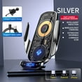 thumbnail image 4 of Kchsji 15W Transparent Car Wireless Charger Magnetic Mount Automatic Sensing 360° Rotation Fast Charging Phone Holder Dashboard Stand for iPhone Android Vehicles Driving Travel Use, 4 of 8
