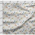thumbnail image 2 of Soimoi Llama Alpaca Print, Velvet Fabric, Decor Sewing Fabric by The Yard 54 Inch Wide,Decorative Fabric for Upholstery and Home Accents, Peach & Green, 2 of 5
