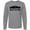 AC-Heather Grey, variant on Inktastic Seattle Washington City Skyline Long Sleeve T-Shirt
