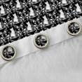 thumbnail image 4 of Feelyou Women Mandala Damask Blackout Curtains Set of 2 (52x84 Each), Cat Window Curtains, 4 of 6