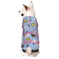 thumbnail image 1 of Balery Bees And Daisies Striped Sudadera con Capucha para Perros Pequeños – Ropa para Mascotas, Disfraz para Perros y Gatos, Ideal para Fiestas y Cosplay-XX-Large, 1 of 7