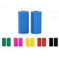 thumbnail image 4 of 1 Pair Dumbbell Barbell Grip Bar Pad Handles Silicone Anti-slip Pull Up Weightlifting Kettlebell Fat Grips Gym Support, 4 of 7