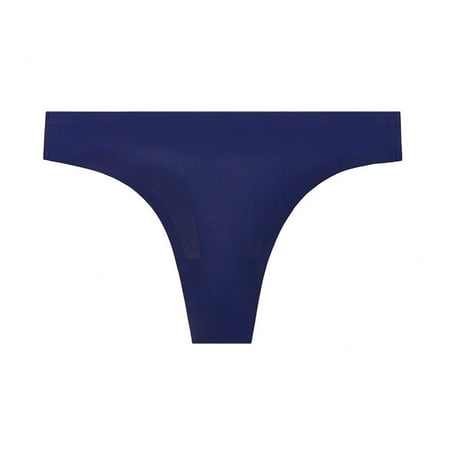 Exclusive Online Deal: Plus Size Lingerie Top  Atuendos Traviesos para Mujeres  Sexy Women Solid Comfort Underwear Skin Friendly Briefs Panty Intimates Thon SOPATENOR Dark Blue 2XL