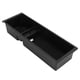 thumbnail image 5 of Car Armrest Storage Box Matte Black with 2 Rubber Pads Replacement for Raptor F150 2015‑2021, 5 of 9